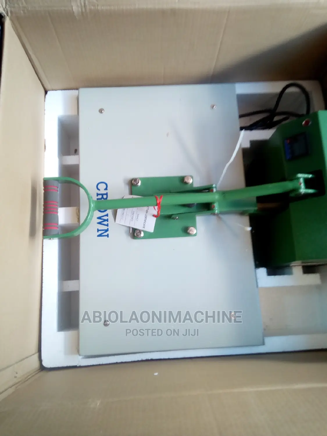 Crown Heat Transfer 60x40cm (Medium Stoning Machine)