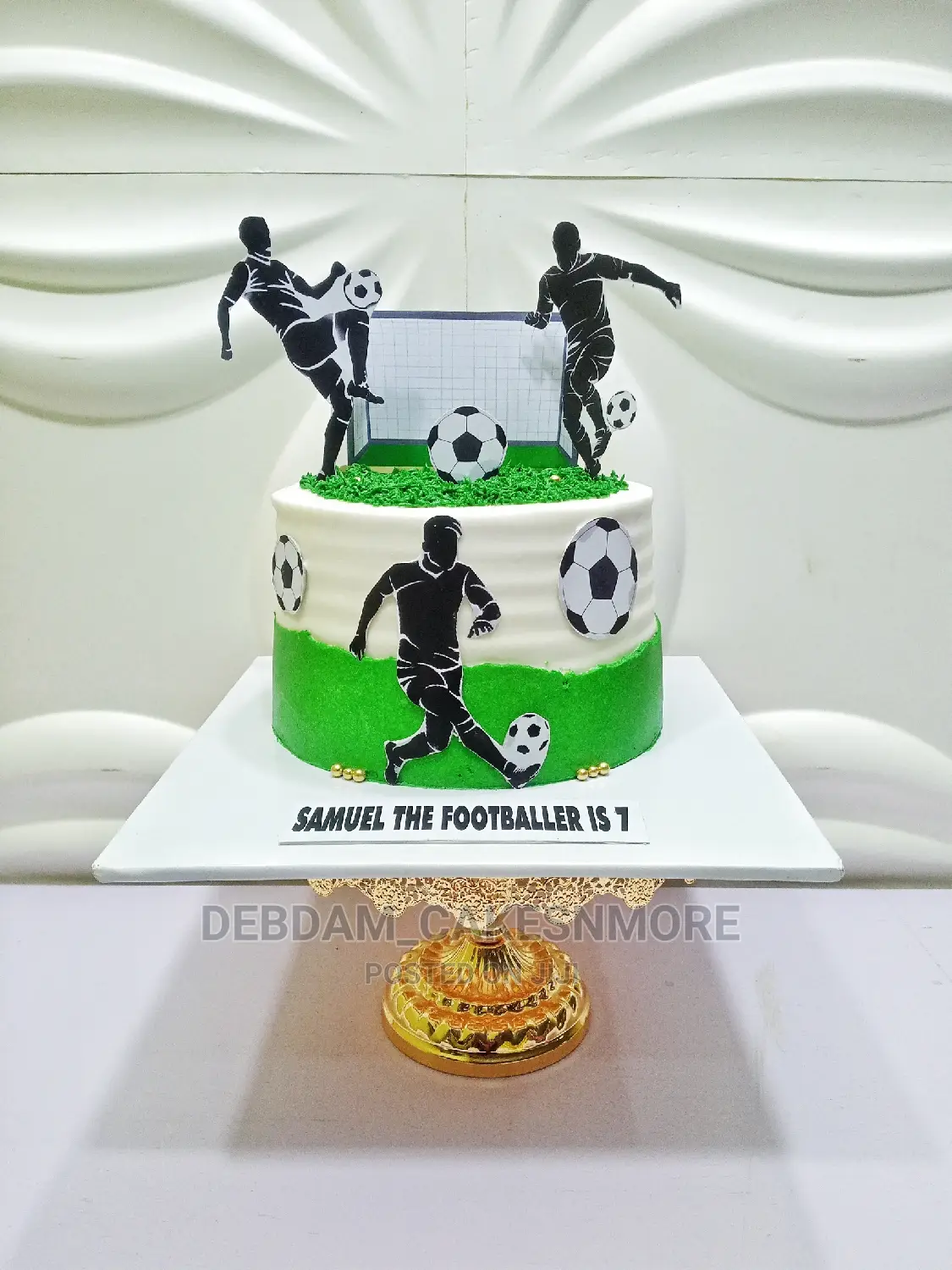Football Theme Cake