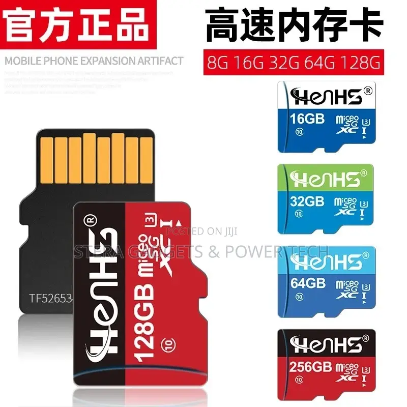 Henhs Micro Memory Cards 128gb