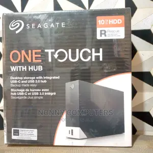 Seagate One Touch With Hub 10tb External Hard Drive Desktop