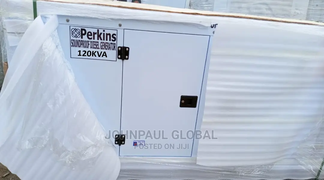 120kva Perkins Diesel Soundproof Generator.