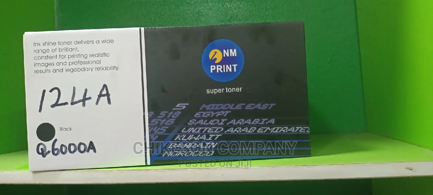 Hp 124a Toner Cartridge (Q6000a)