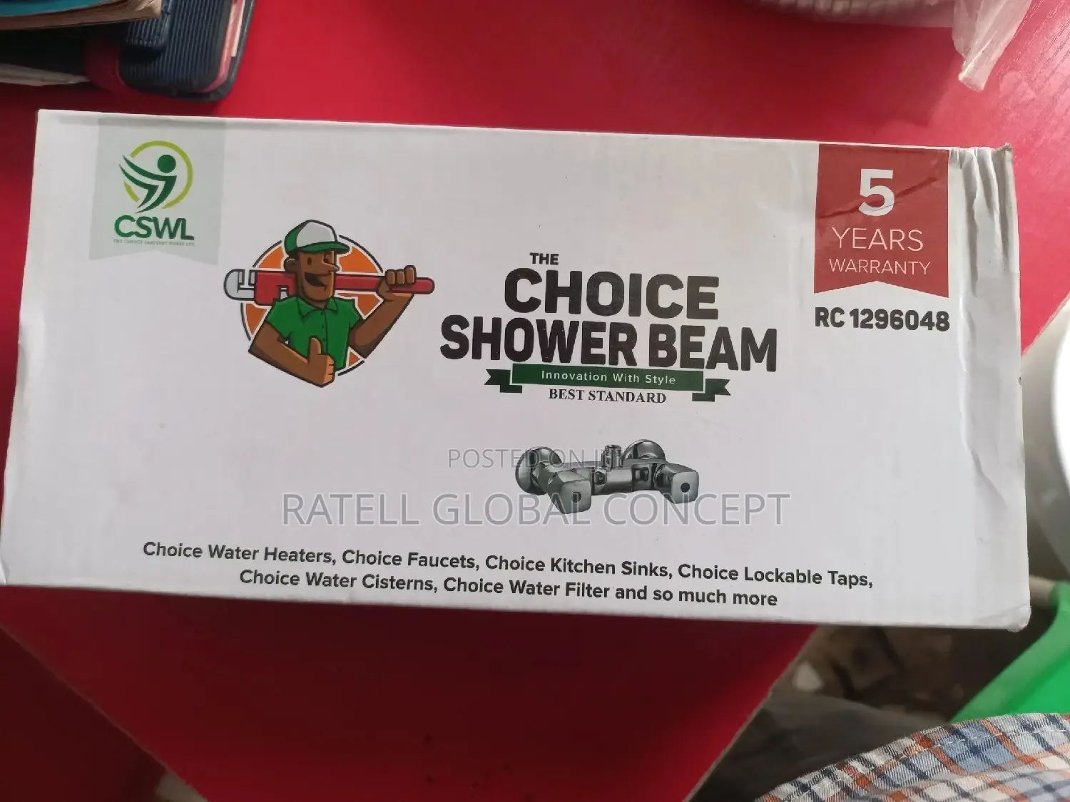 Choice Shower Beam