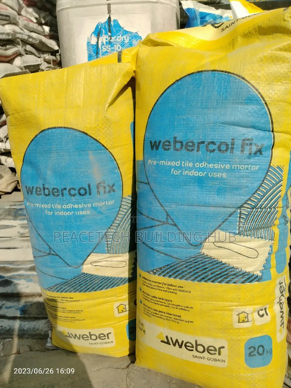 Tiles Adhesives Webercol Fix