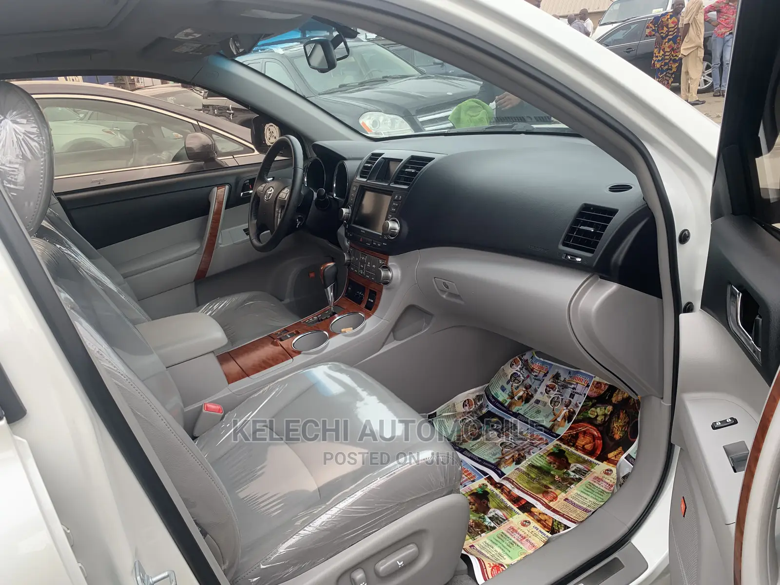 Toyota Highlander Limited 2010 White