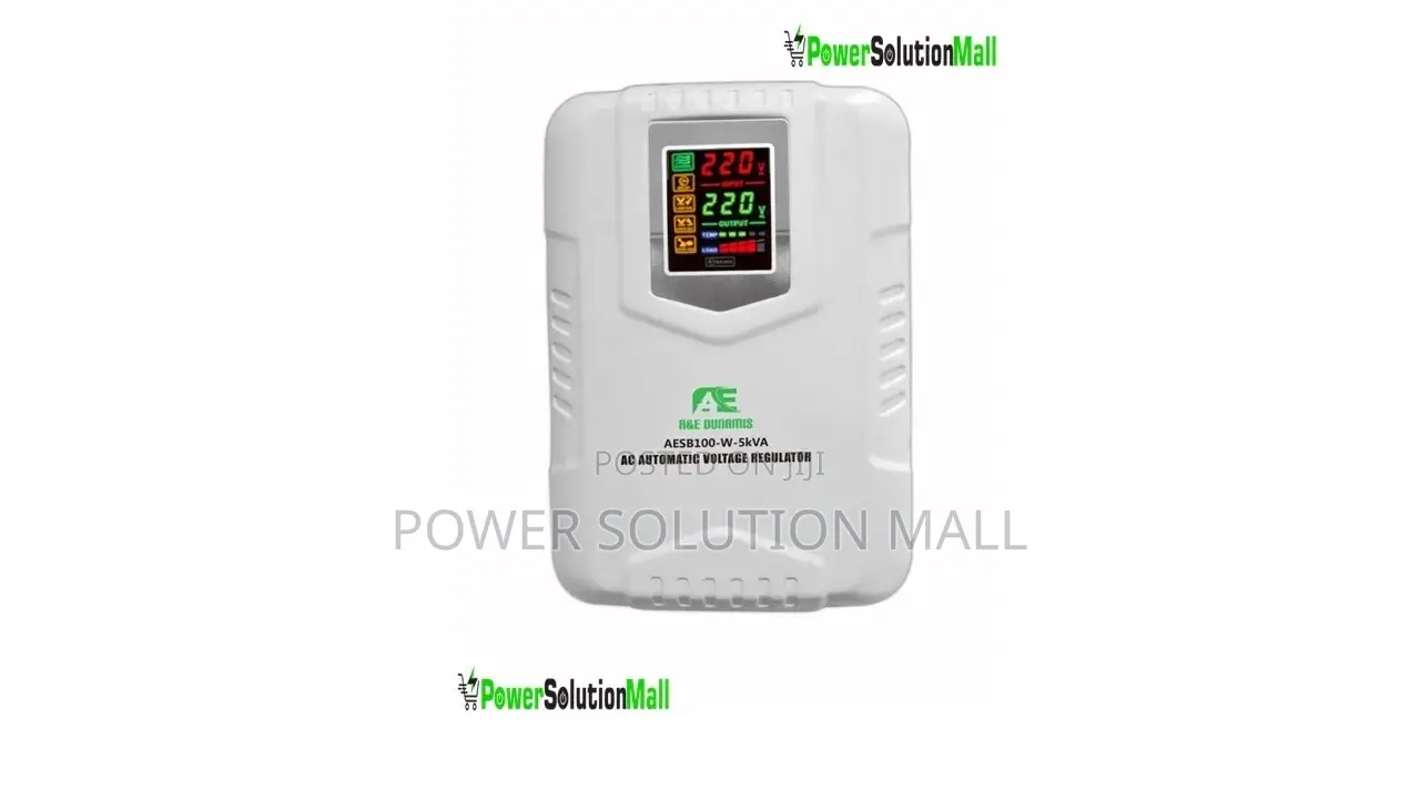 5KVA Single-Phase Servo Voltage Stabilizer.