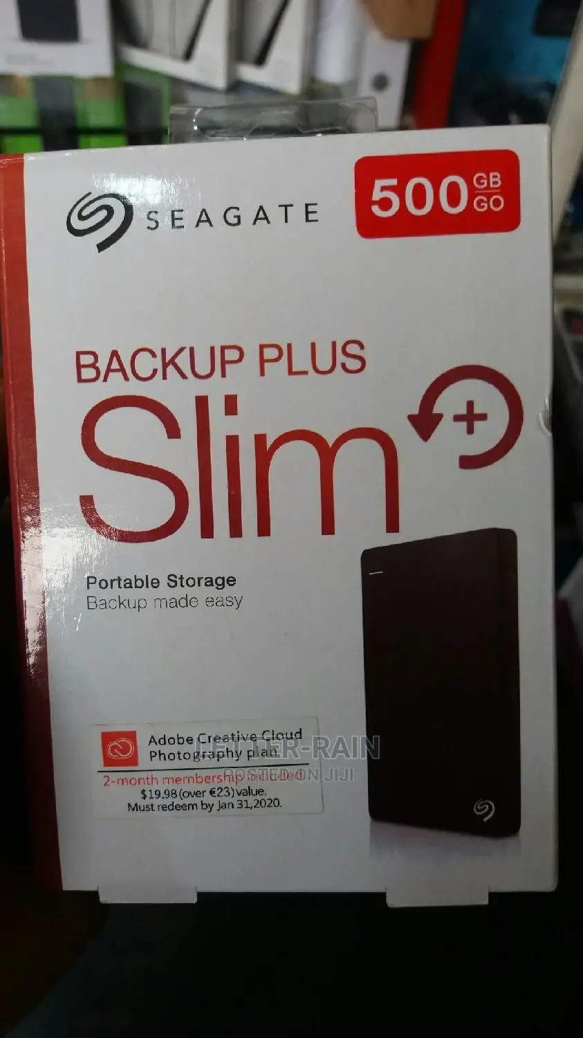External Seagate Hard Drive 500gb