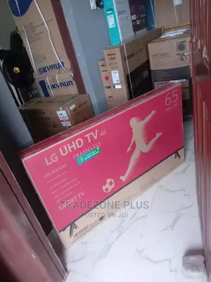 Lg 65''uhd Smart Tv With Netflix+Youtube+Remote Control