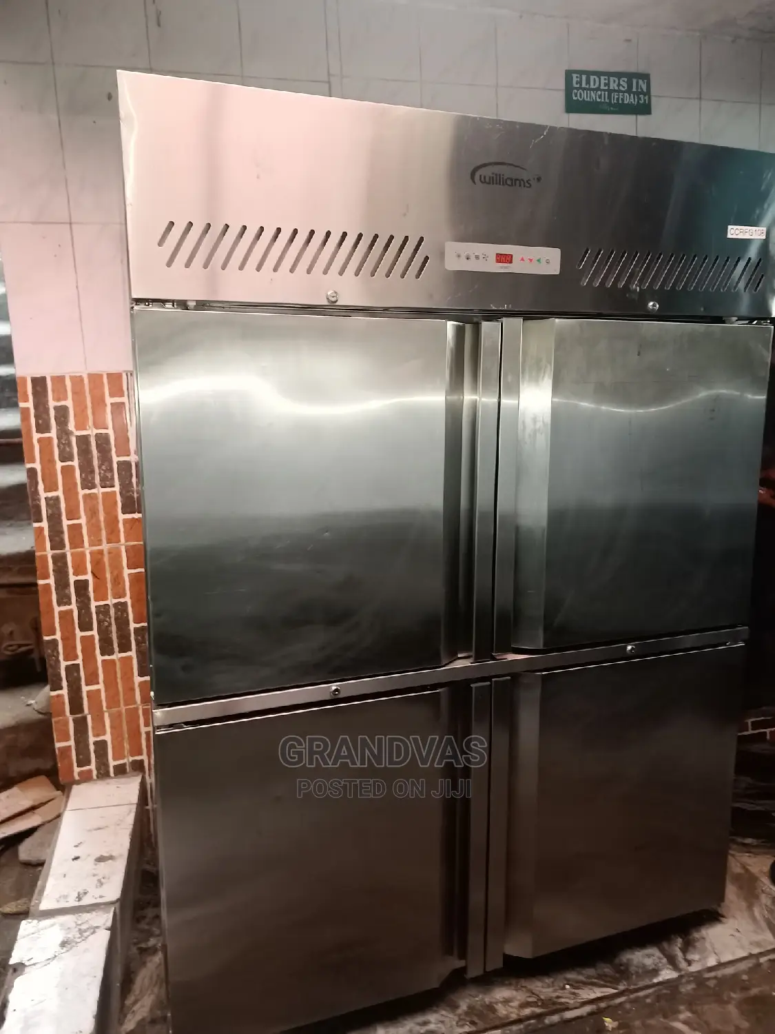 Four Doors Industrial Freezer