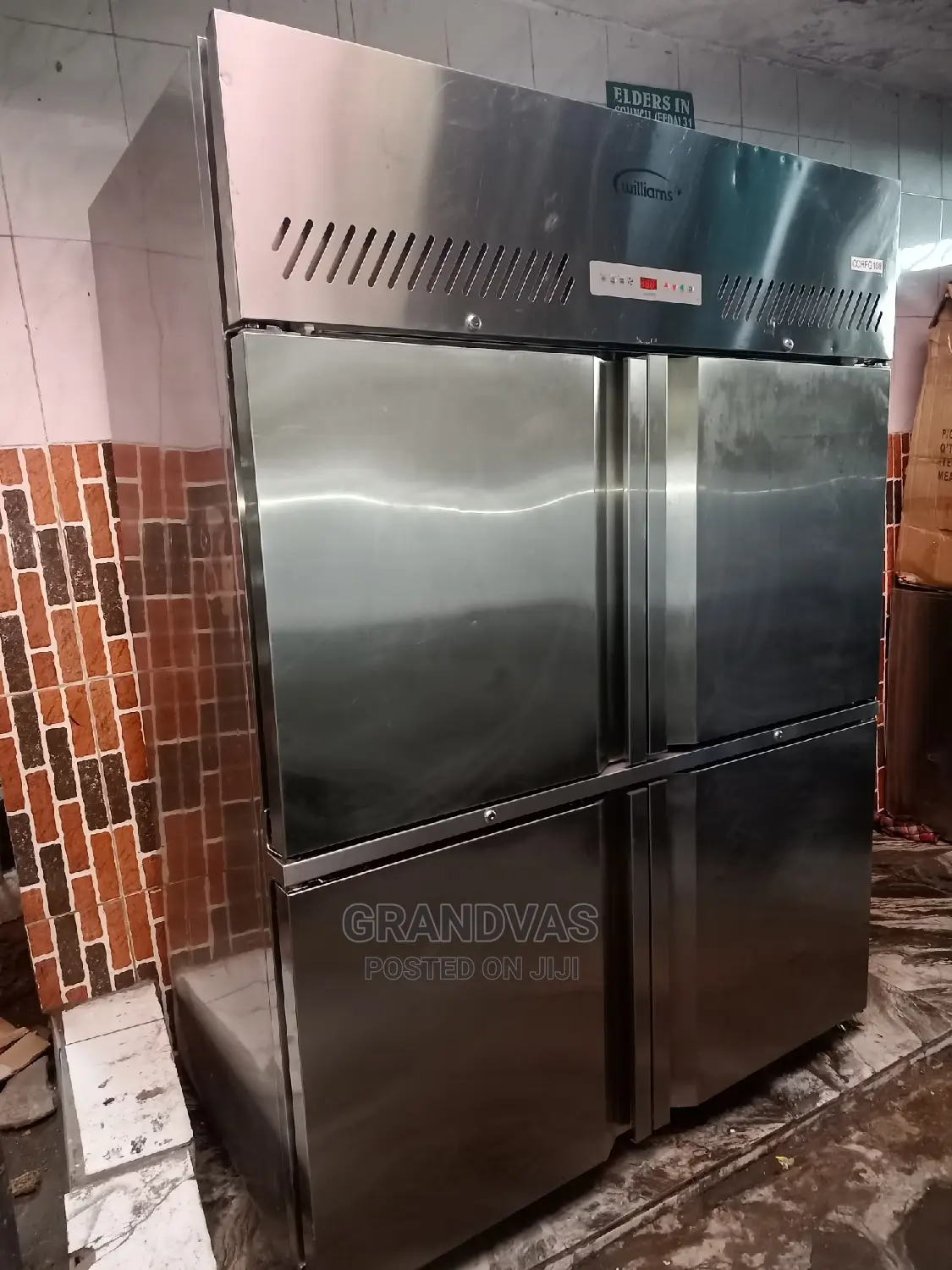 Four Doors Industrial Freezer