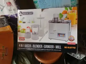 Master Chef 4 in 1 Juicer Blender Ginger Mill