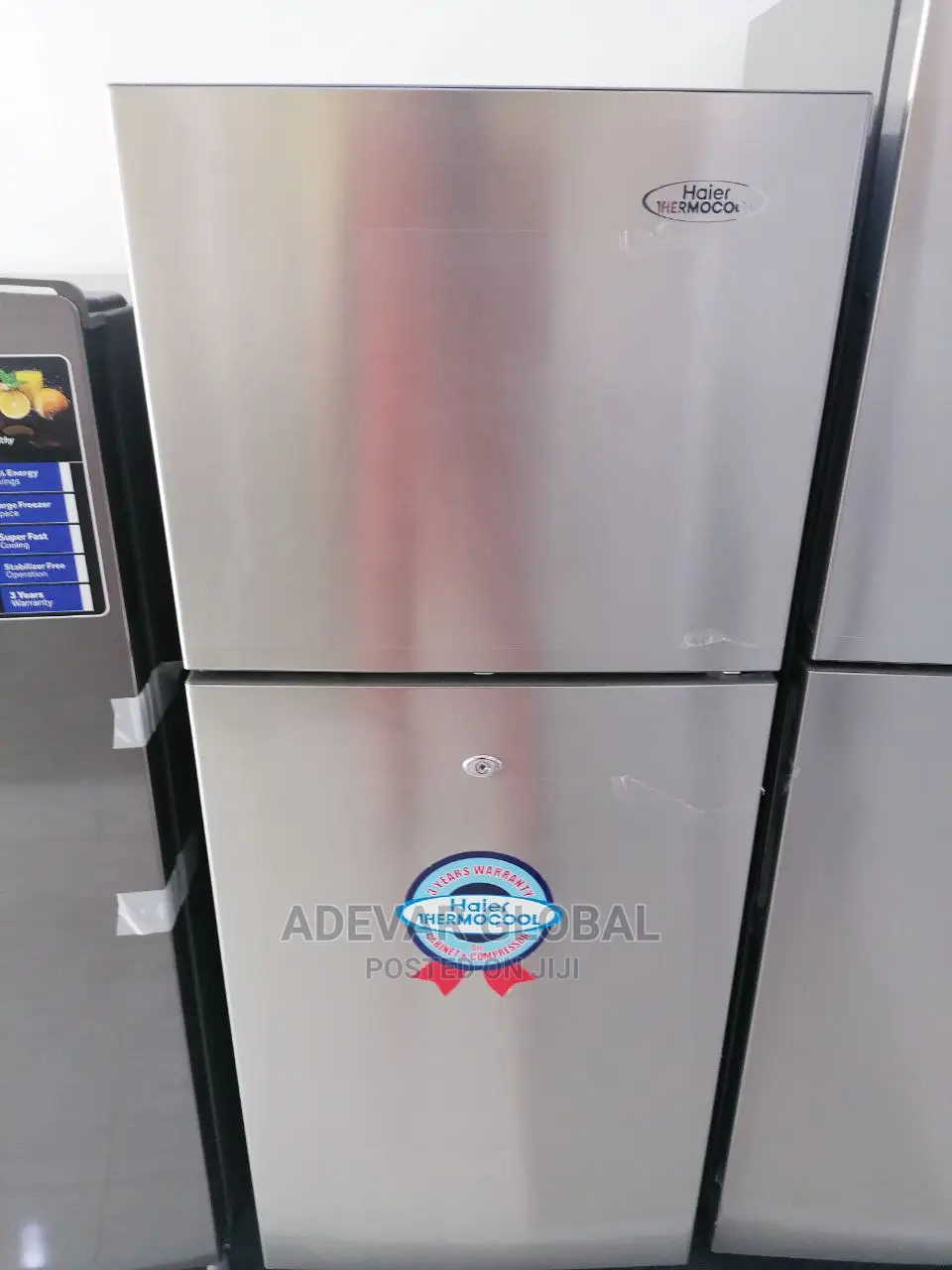 Haier Thermocool Double Door Refrigerator - HRF-185blux