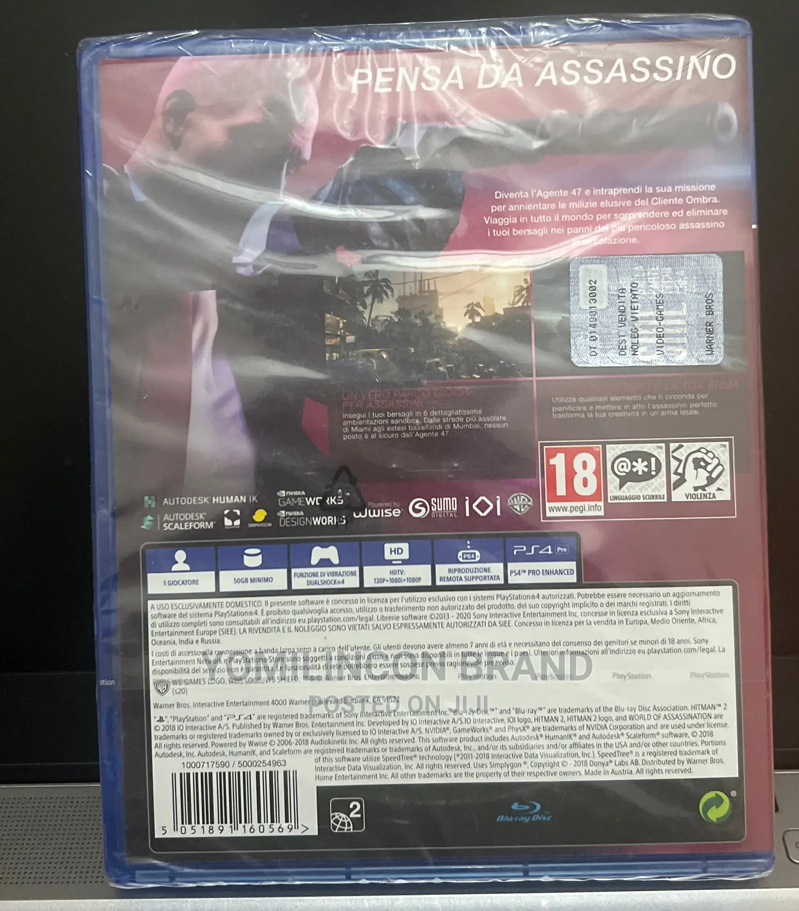 Hitman 2 - PS4