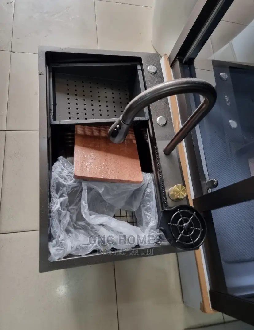 Kitchen Sink With Tap Together