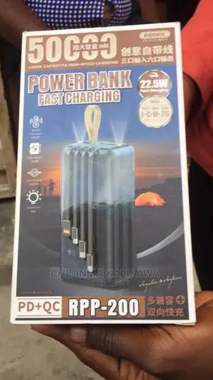 50,000 Mah Fast Charging Power Bank With 4 USB