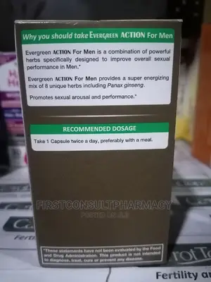 Evergreen Action For Men X 30