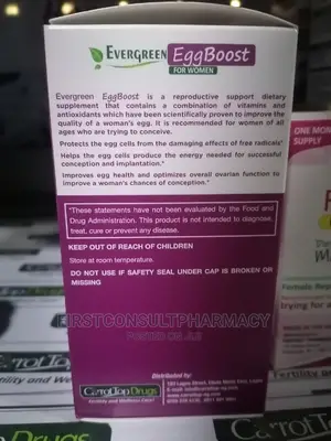 Evergreen Egg Boost for Women X 120