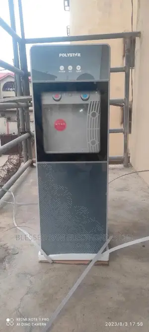 New > Polystar Hot and Cool Water Dispenser With Fridge 2yrs