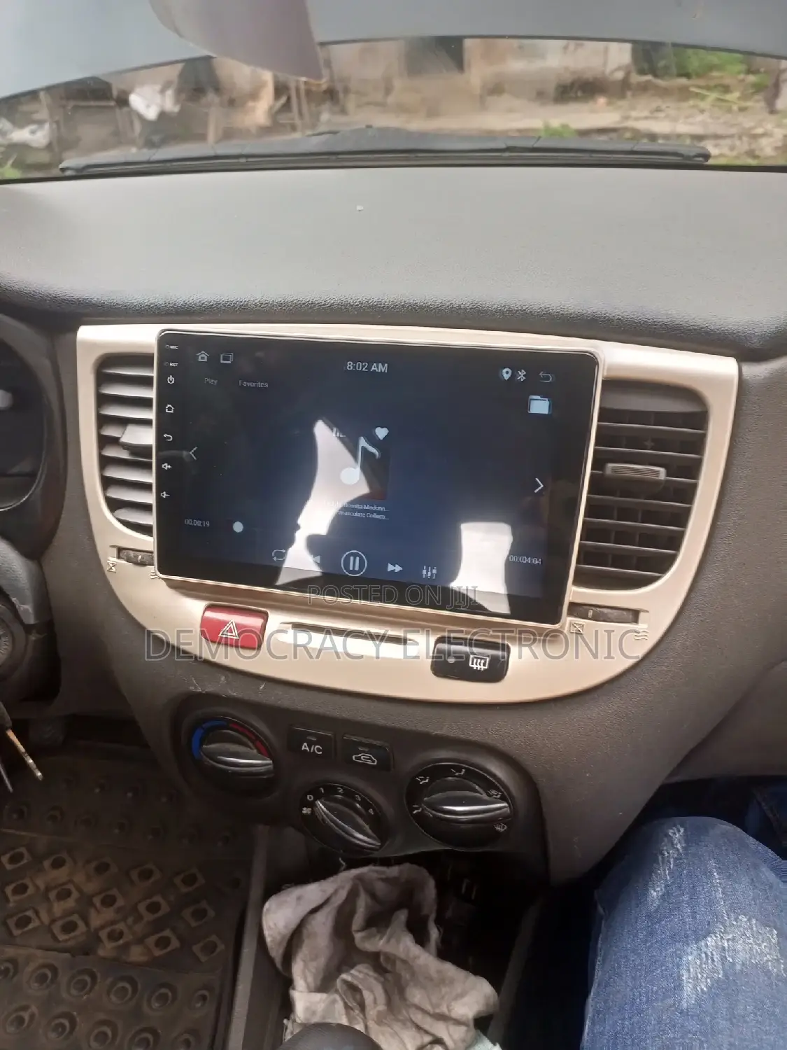 Kia Rio Android Screen (2005/2009) Wit GPS Navigation System
