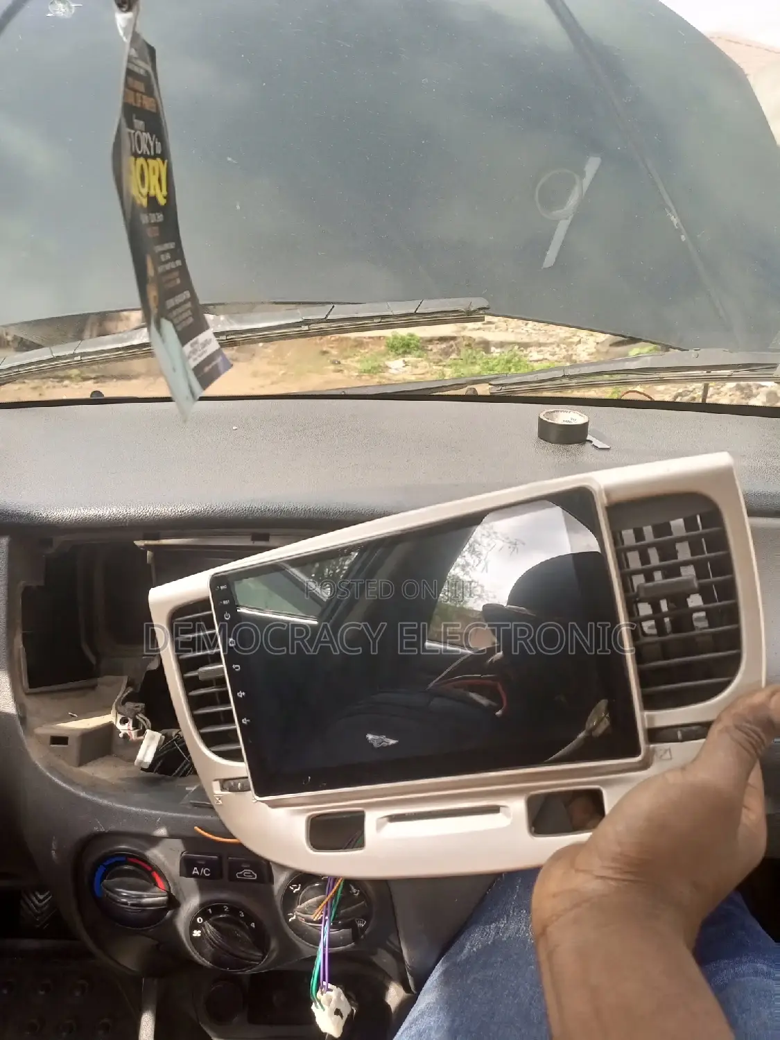 Kia Rio Android Screen (2005/2009) Wit GPS Navigation System