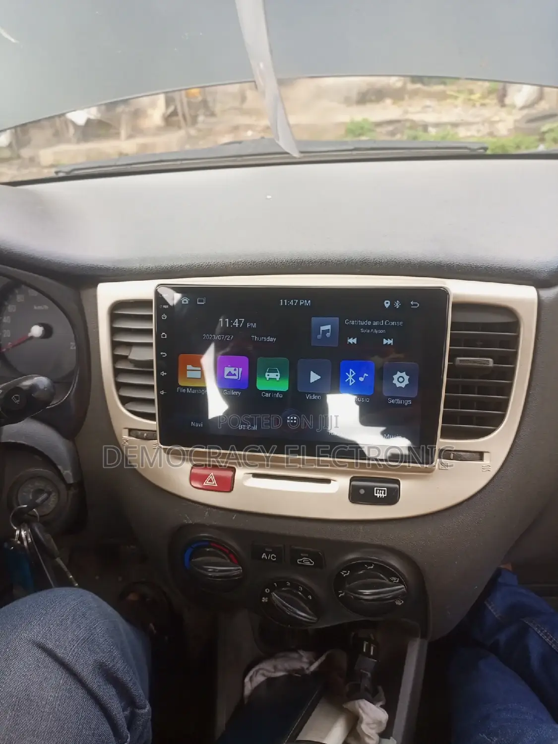 Kia Rio Android Screen (2005/2009) Wit GPS Navigation System