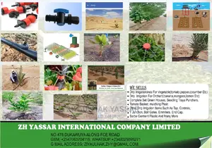 All Types of Drip Irrigation System Items and Services