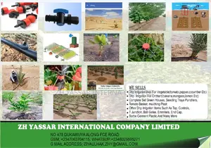 All Types of Drip Irrigation System Items and Services