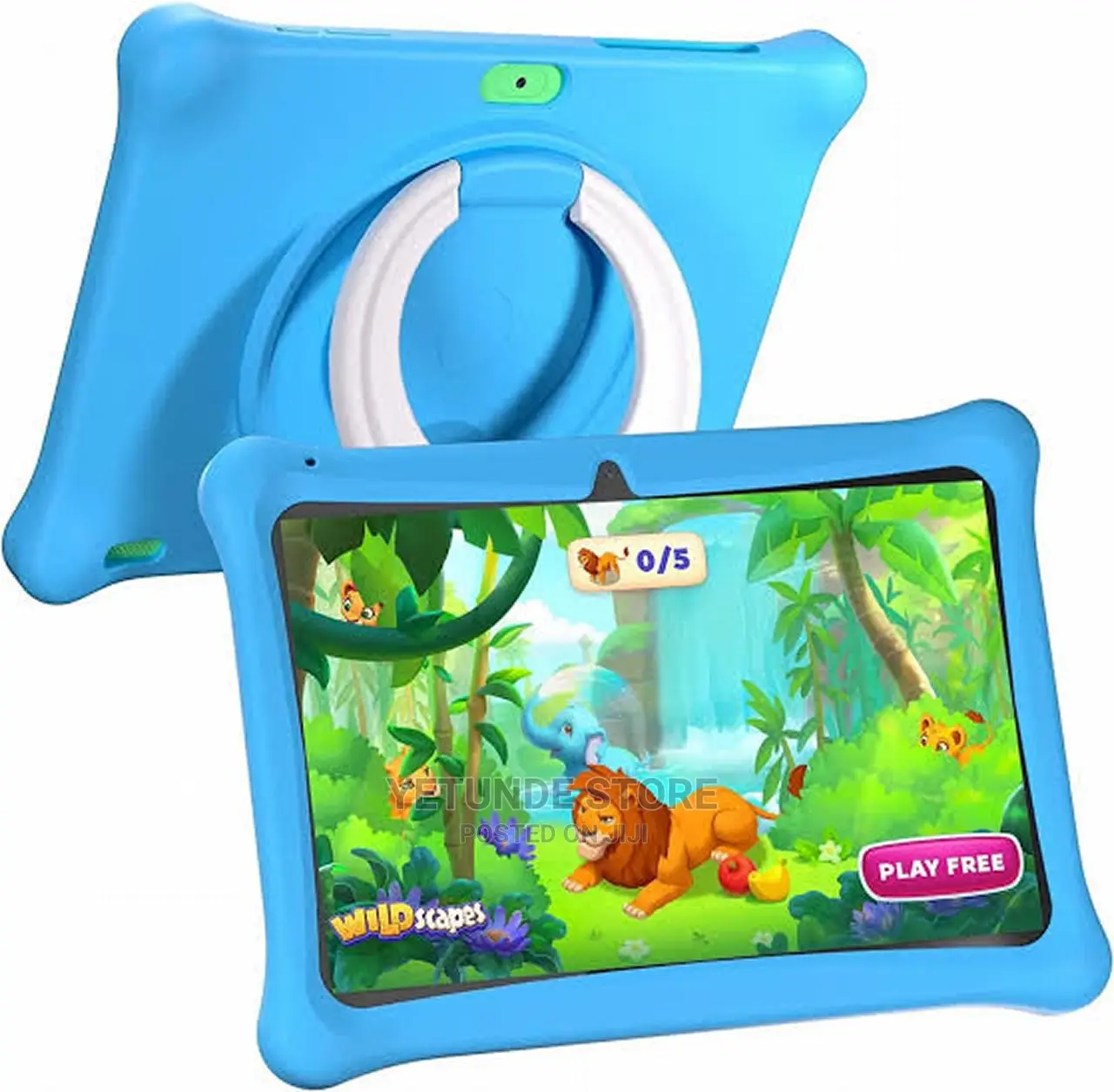 Blue Educational iPad for Kids Learning