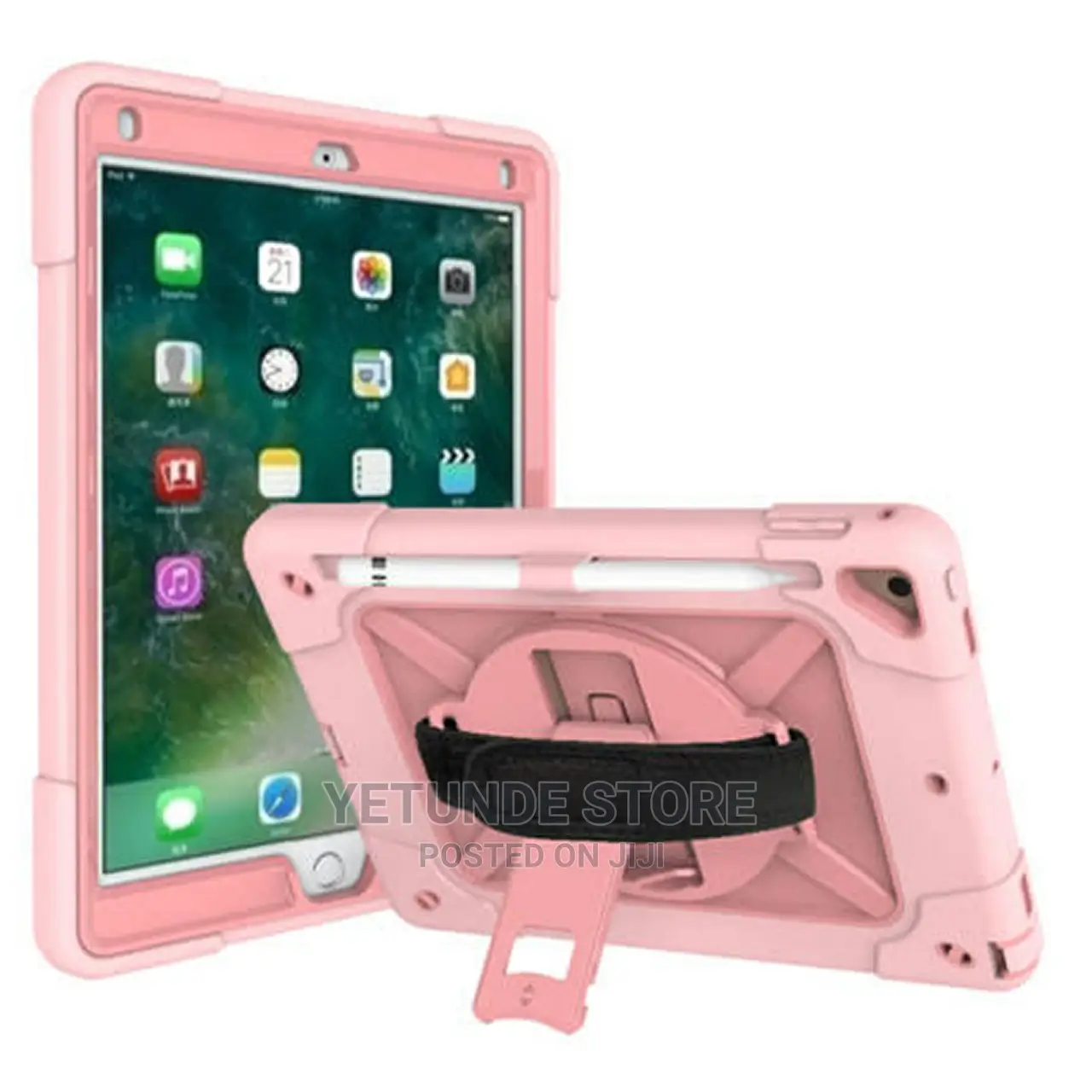Gold Educational iPad for Kids Leaning