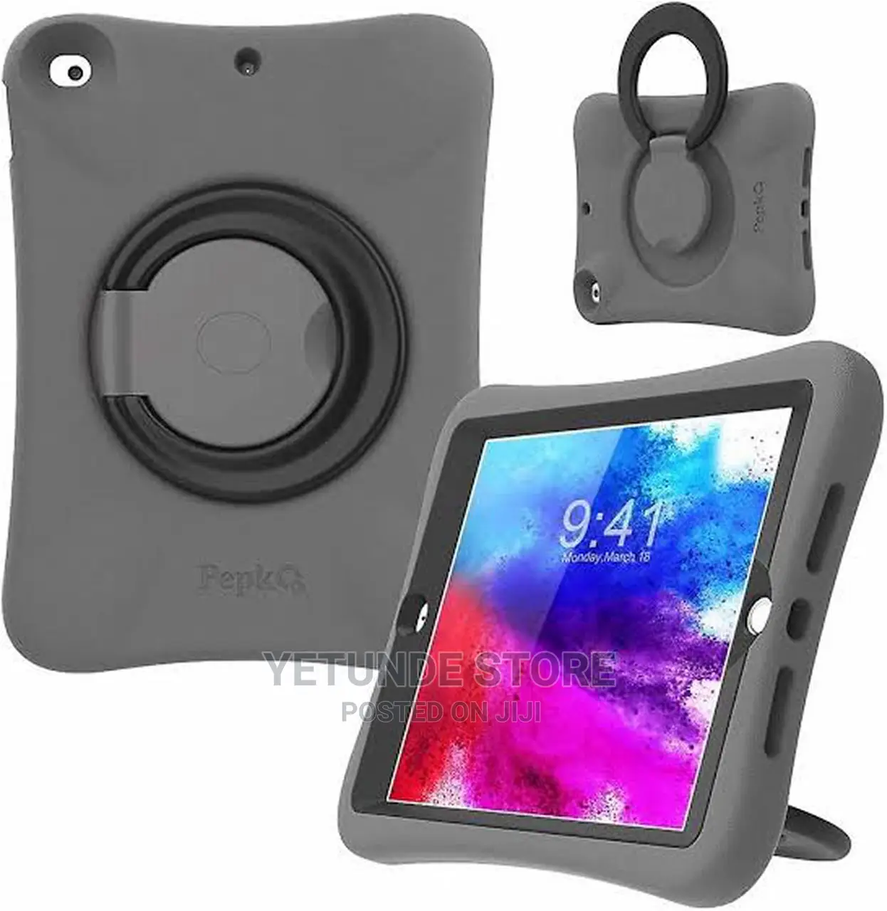 Grey Android iPad for Kids Learning