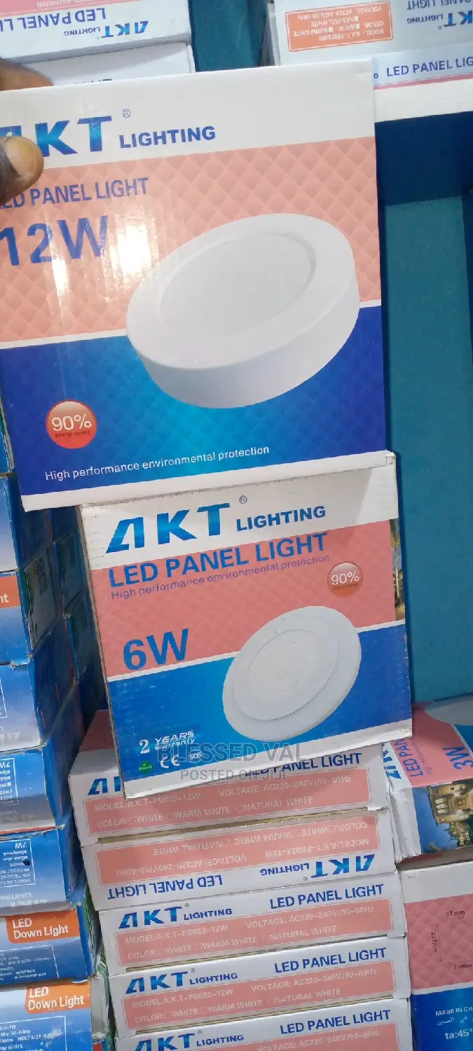 6W Pop Akt LED Panel Light Bule /Withe