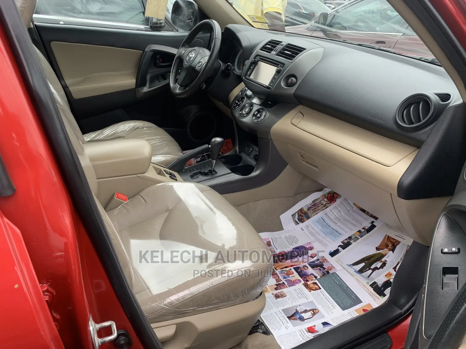 Toyota RAV4 2.5 Limited 2012 Red
