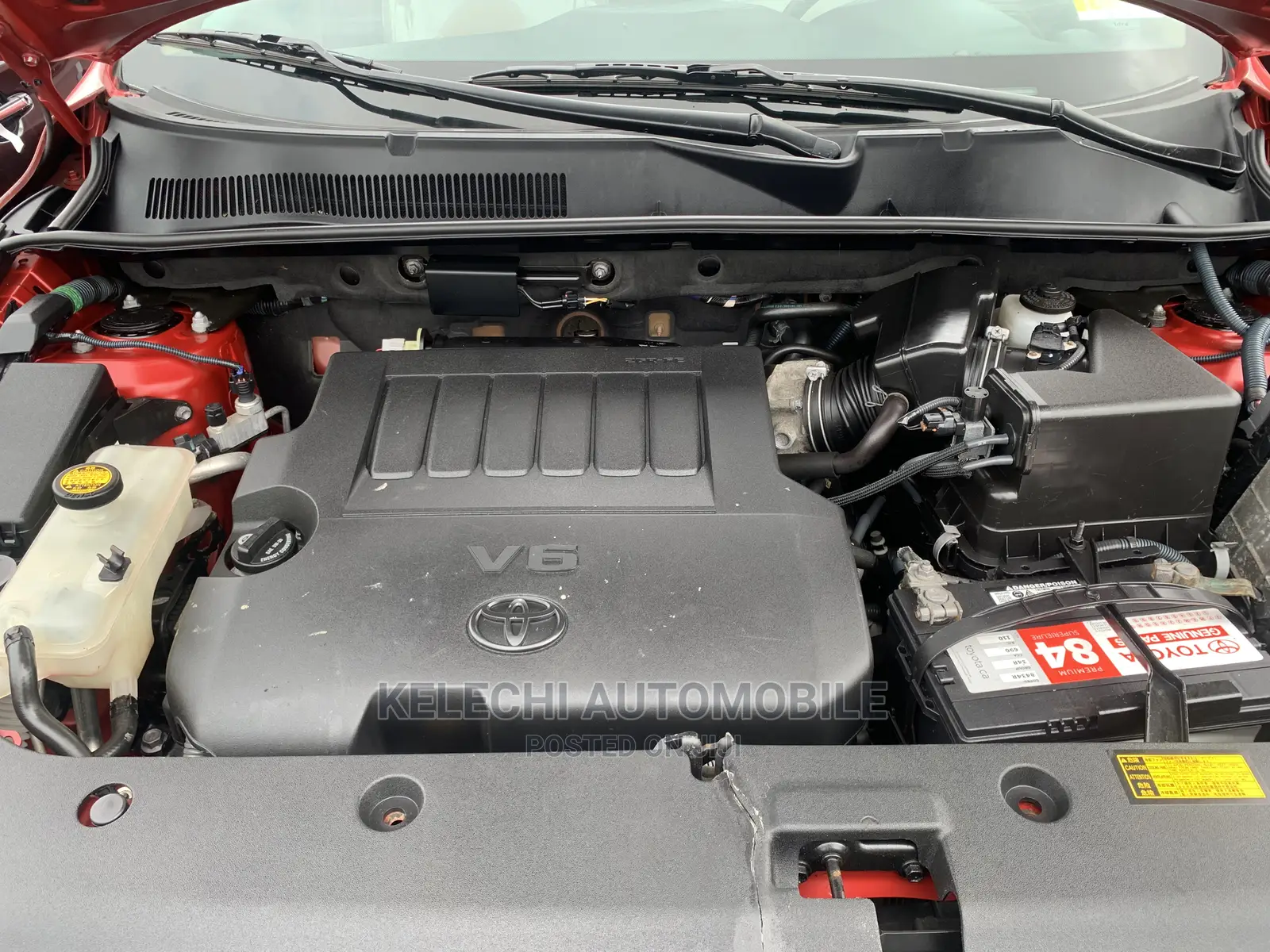 Toyota RAV4 2.5 Limited 2012 Red