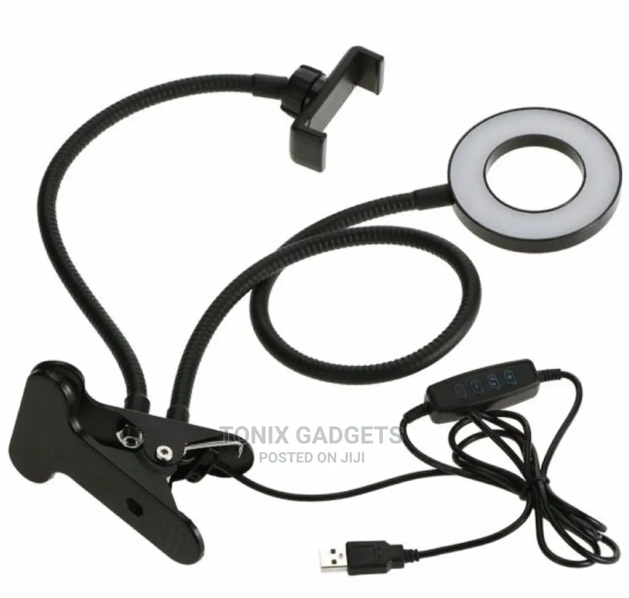 Professional Live Streaming Ring Light With Phone Holder