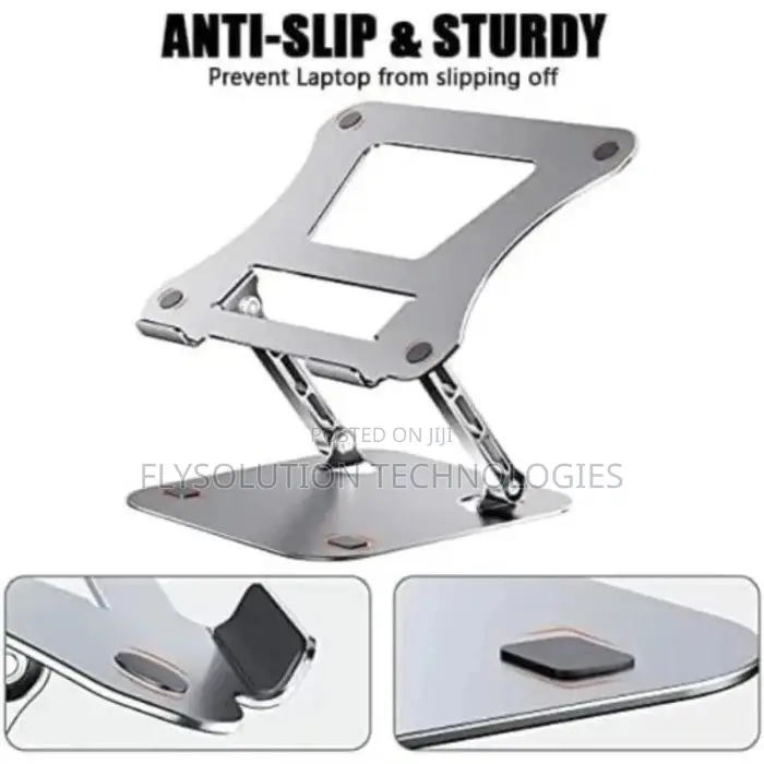 Anti-Slip Stainless Ls515 Aluminum Tabletop Laptop Stand