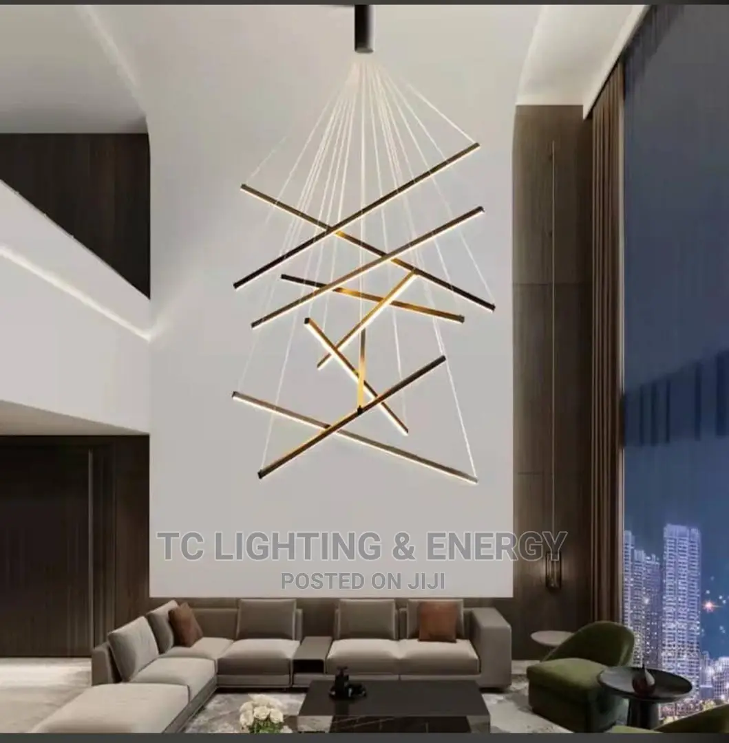Unique Stairs Led Chandelier