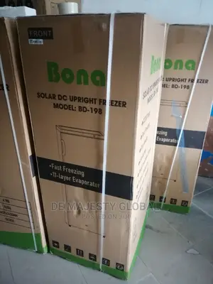 Solar Freezer 198litrs Bona