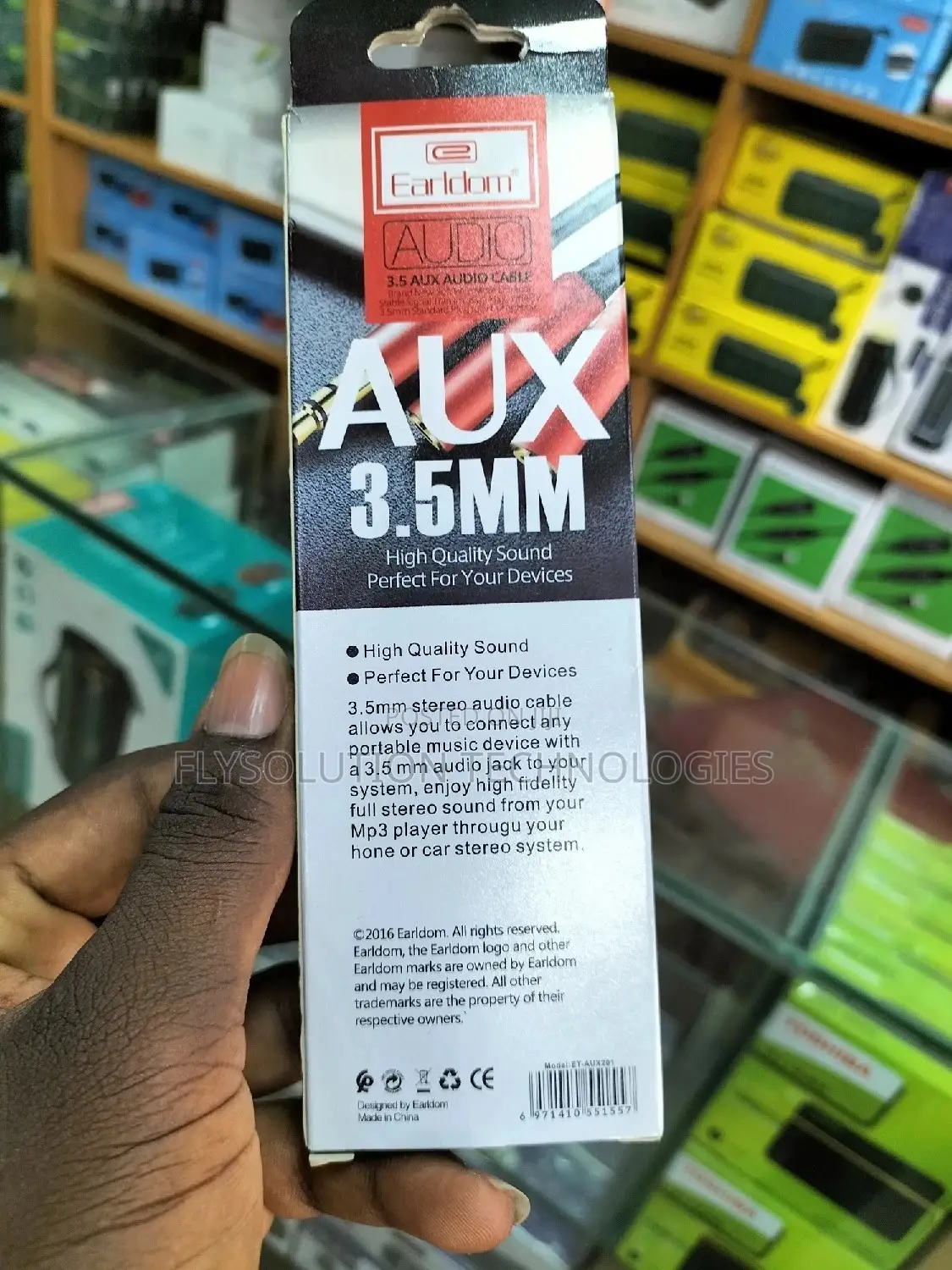 3.5mm Auxiliary Audio Aux Cable Splitter