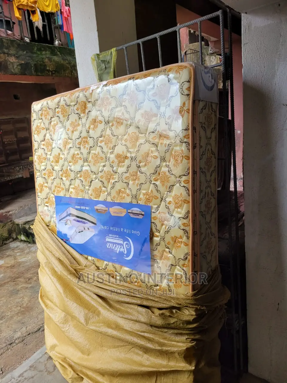 Imported Spring Mattress 4 Half 10 Inches in Ojo Furniture, Austino