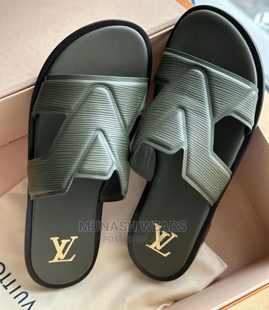 Men Luxury Leather Slipers Collection