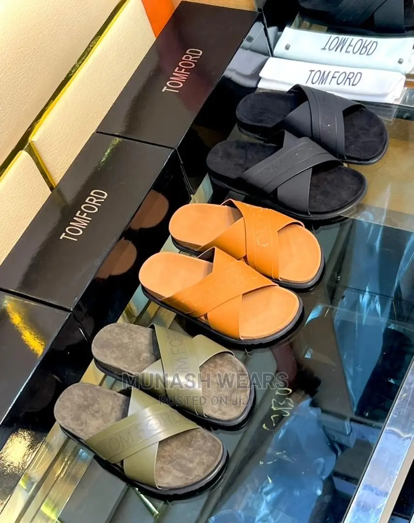Men Luxury Leather Slipers Collection