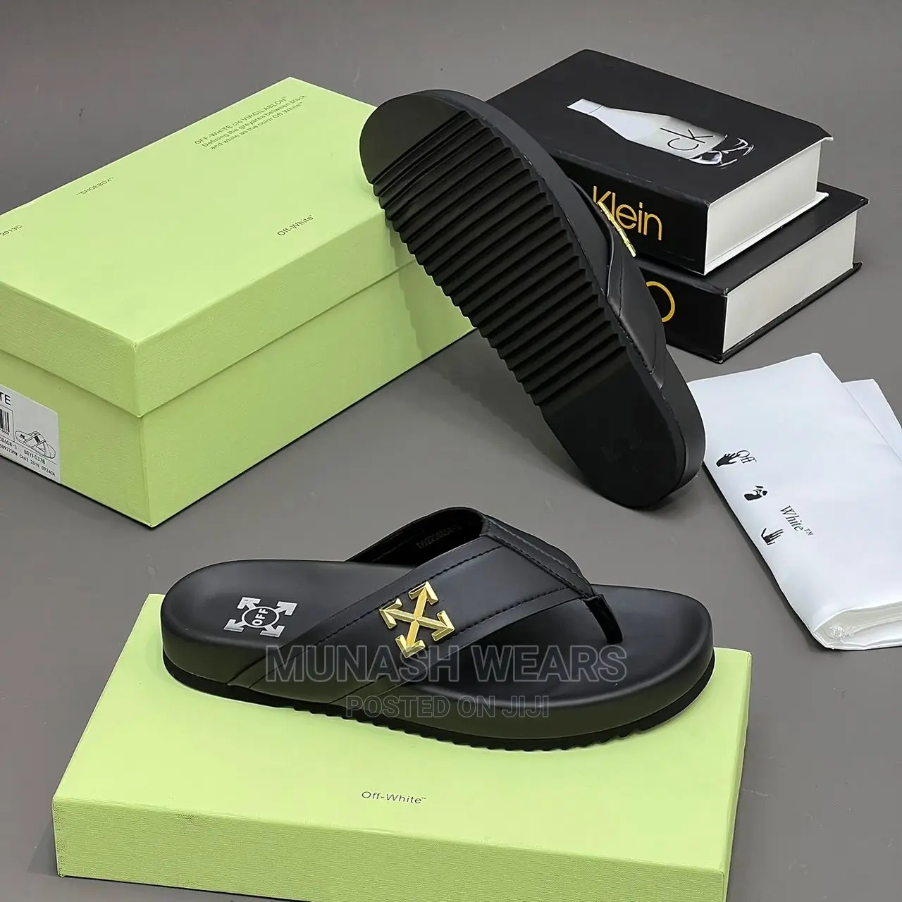 Men Luxury Leather Slipers Collection
