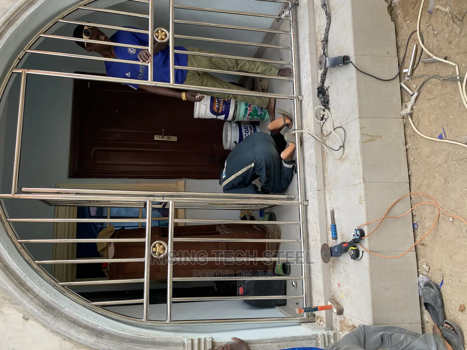 Construct Full Burglary With Stainless Steel