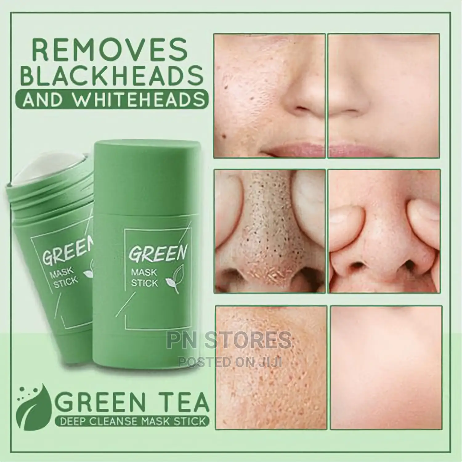 Green Mask Stick Facial Mask Black Spots | Pimples Anti Agin