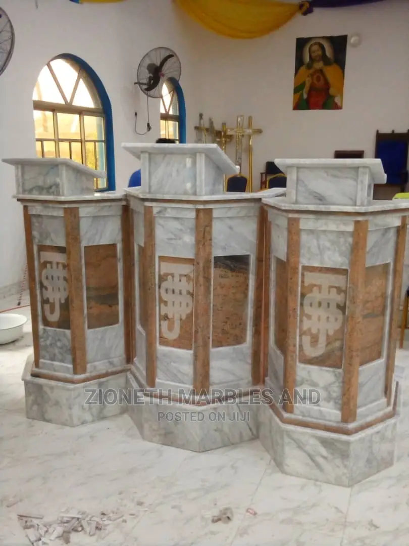 Celestial Preaching Pulpit in Orile Building Materials,