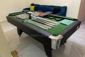 8 Feet Snooker Board With Complete Accessories