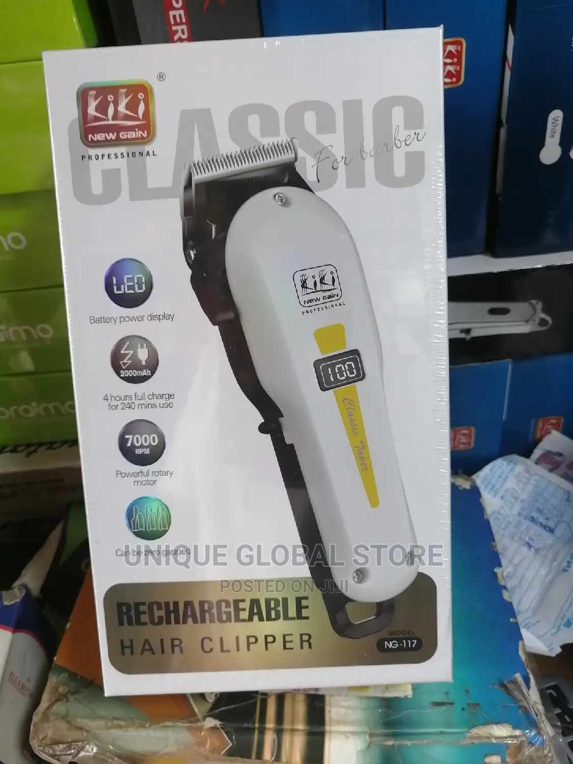 Kiki Rechargeable Clipper