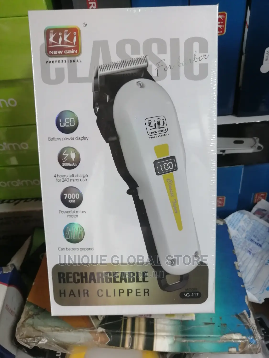 Kiki Rechargeable Clipper