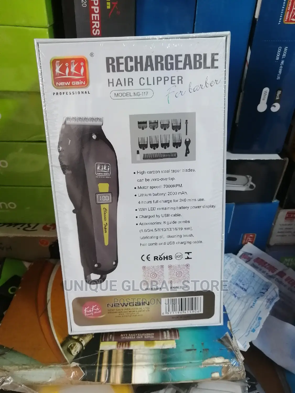 Kiki Rechargeable Clipper