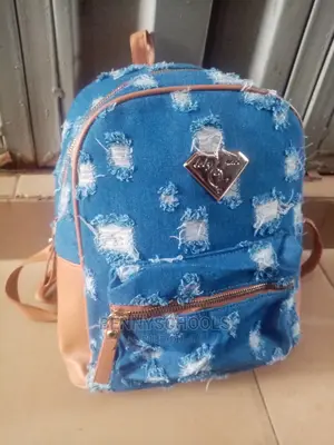 Ladies Blue Design Backpack